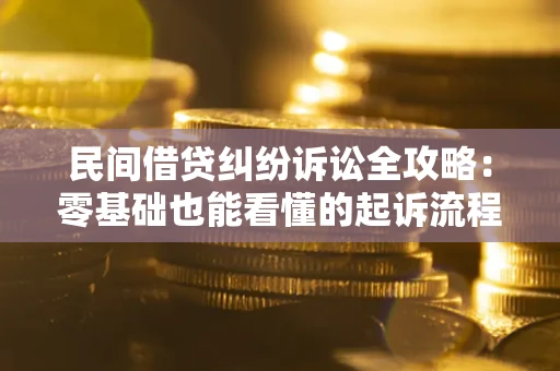 武汉民间借贷纠纷诉讼全攻略：零基础也能看懂的起诉流程与证据整理指南