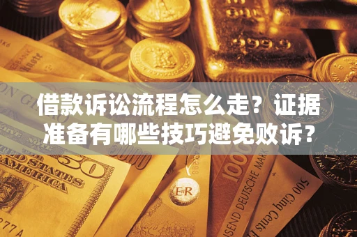 武汉借款诉讼流程怎么走？证据准备有哪些技巧避免败诉？