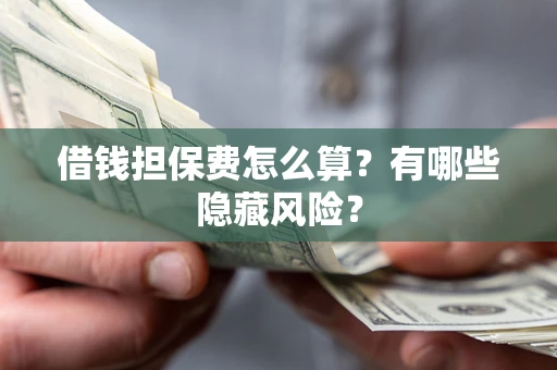 武汉借钱担保费怎么算？有哪些隐藏风险？