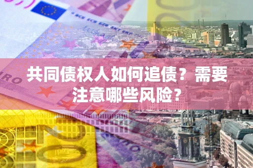 武汉共同债权人如何追债？需要注意哪些风险？