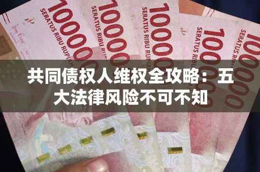 武汉共同债权人维权全攻略：五大法律风险不可不知