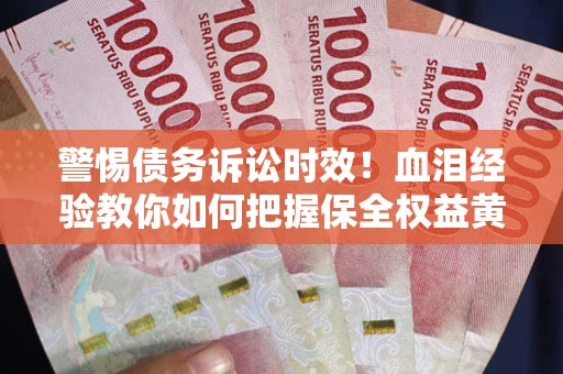 武汉警惕债务诉讼时效！血泪经验教你如何把握保全权益黄金期