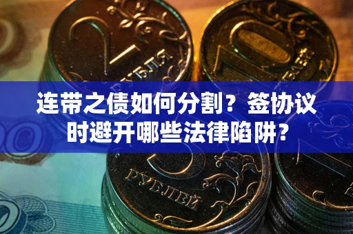 武汉连带之债如何分割？签协议时避开哪些法律陷阱？