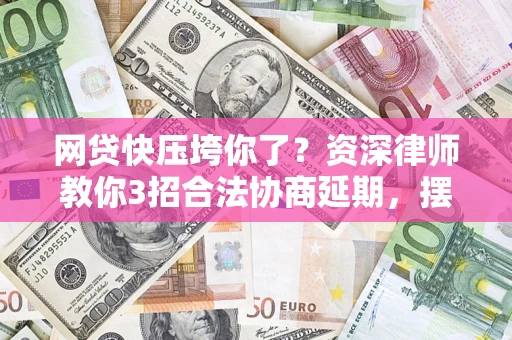 武汉网贷快压垮你了？资深律师教你3招合法协商延期，摆脱暴力催收！