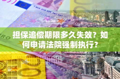 武汉担保追偿期限多久失效？如何申请法院强制执行？