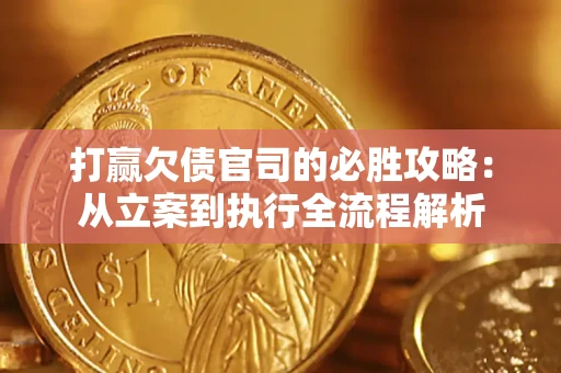武汉打赢欠债官司的必胜攻略：从立案到执行全流程解析