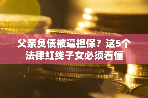 武汉父亲负债被逼担保？这5个法律红线子女必须看懂