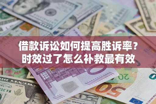 武汉借款诉讼如何提高胜诉率？时效过了怎么补救最有效