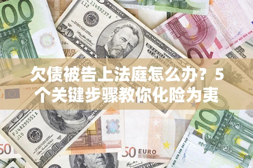 武汉欠债被告上法庭怎么办？5个关键步骤教你化险为夷